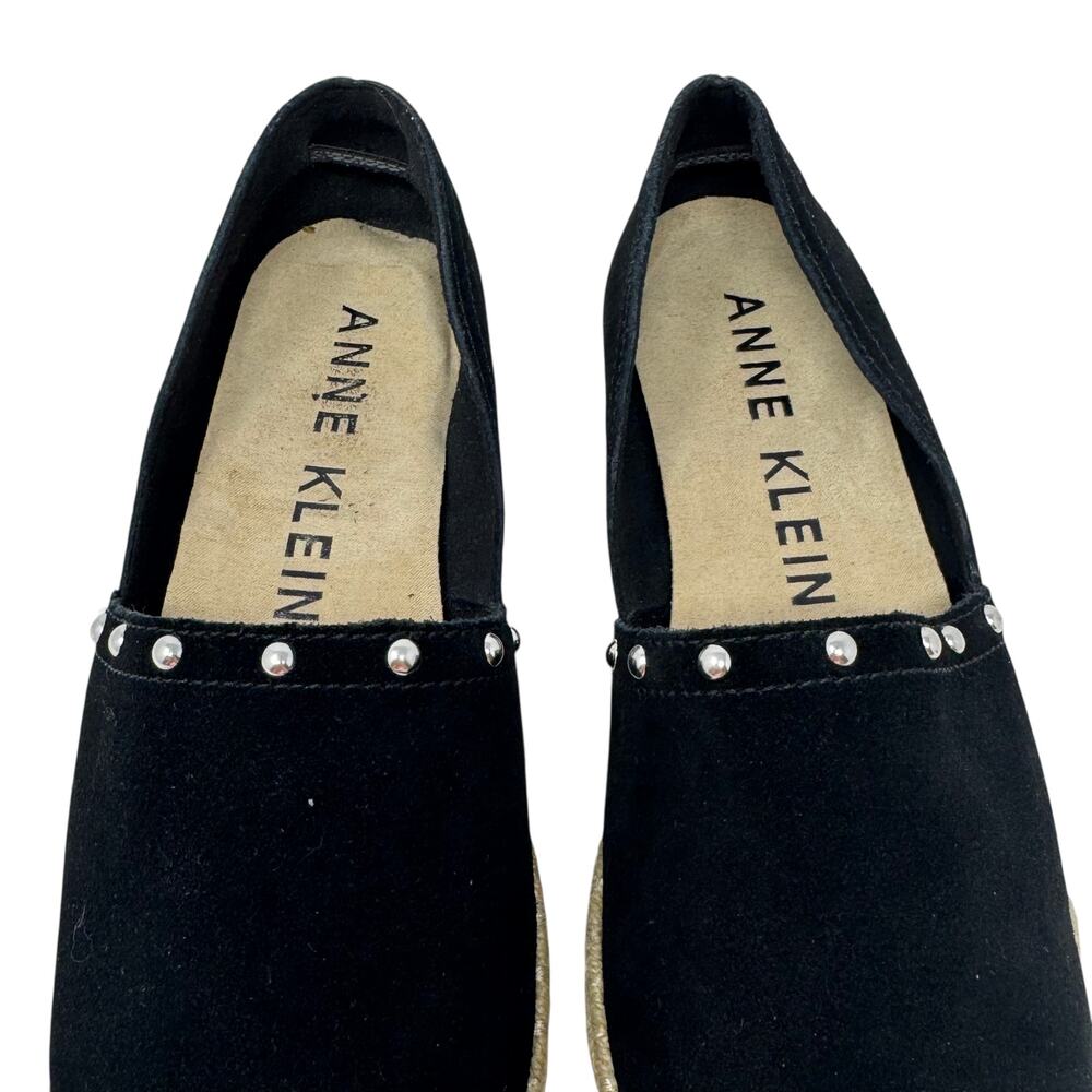 Anne Klein Kaily-S Slip On Espadrille Black Casual Comfort Shoe Size 7.5 - Picture 8 of 9
